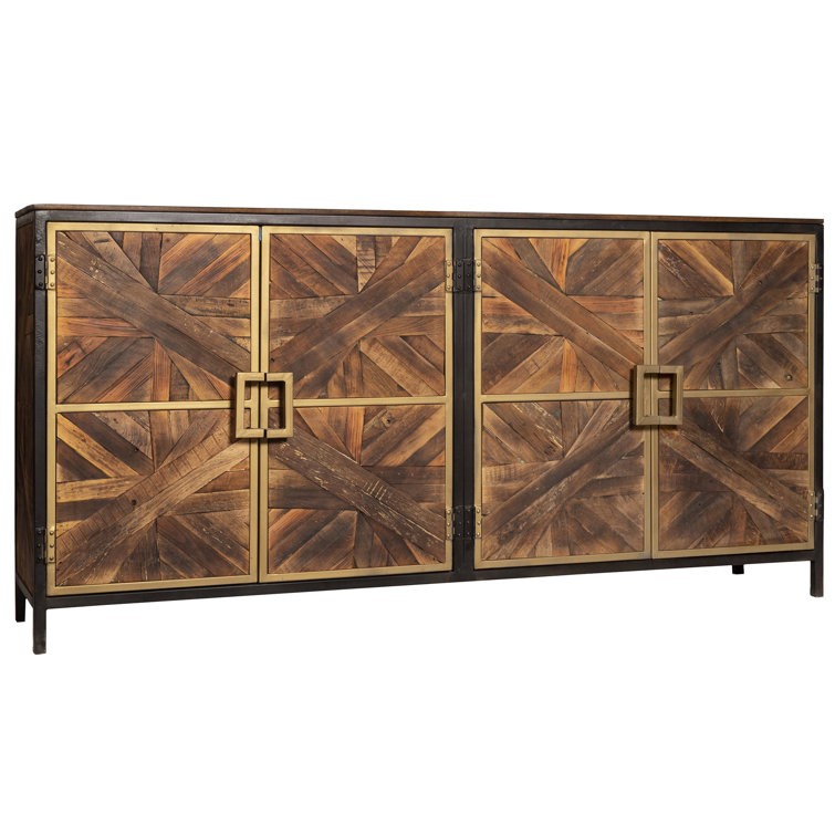 Willa Arlo Interiors Kelton 80.1'' Wide Mango Solid Wood Sideboard